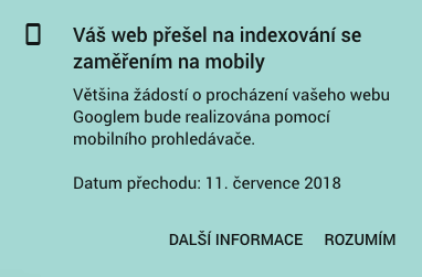 hlásenie mobilne first