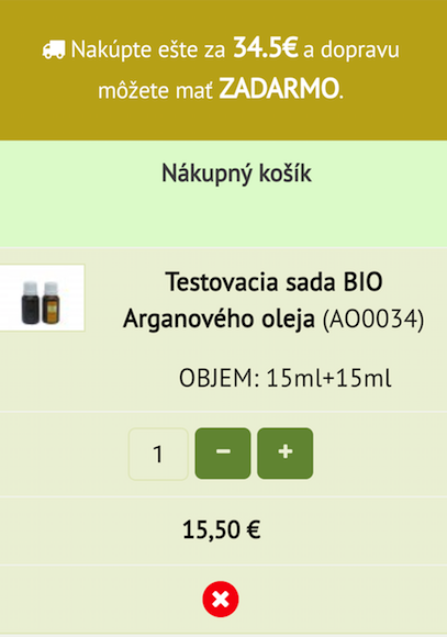 Doprava zdarma v e-shope