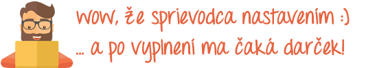 Sprievodca nastavením